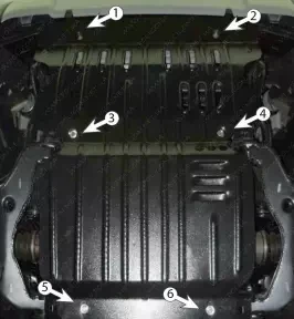 Buy Mitsubishi L200 engine protection from 2015 - a