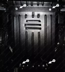 Купити Захист КПП Fiat Fullback від 2016 - *