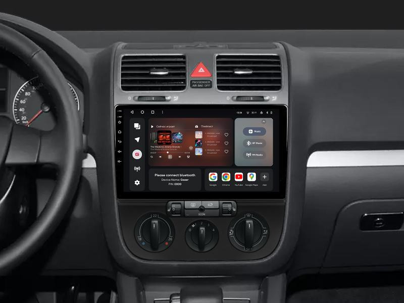 Buy Gazer T6010-1K multimedia system to Volkswagen Jetta 5 (1k) 2005-2010