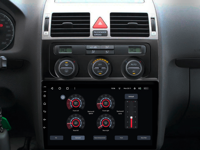 Купити Мультимедійна система Gazer T6010-1T до Volkswagen Touran 1 (1T) 2003-2010