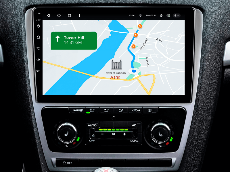 Купити Мультимедійна система Gazer T6010-1Z до Skoda Octavia 2, A5 (1Z) 2008-2013