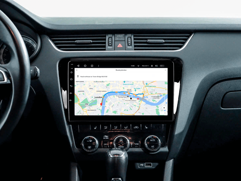 Купить Мультимедійна система Gazer T6010-5E/L до Skoda Octavia 3, A7 (5E) 2013-2018