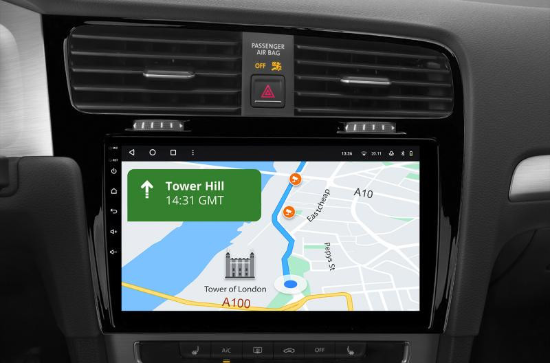 Buy Gazer T6010-5G/H Multimedia System to Volkswagen Golf 7 (5G) 2012-2020