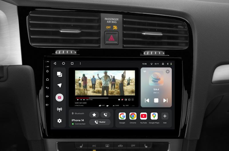 Buy Gazer T6010-5G/H Multimedia System to Volkswagen Golf 7 (5G) 2012-2020