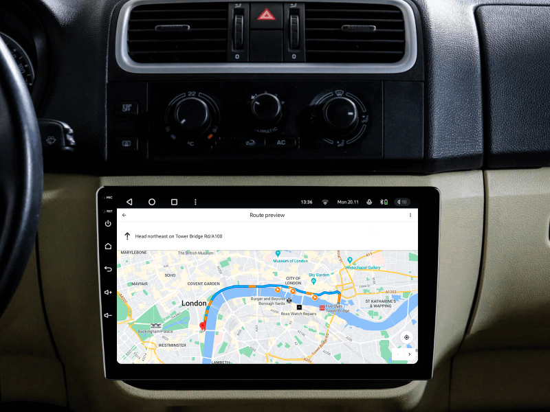 Buy Gazer T6010-5J Multimedia System to Skoda Fabia 2 (5J) 2007-2014