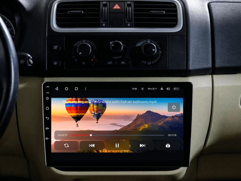 Buy Gazer T6010-5J Multimedia System to Skoda Fabia 2 (5J) 2007-2014