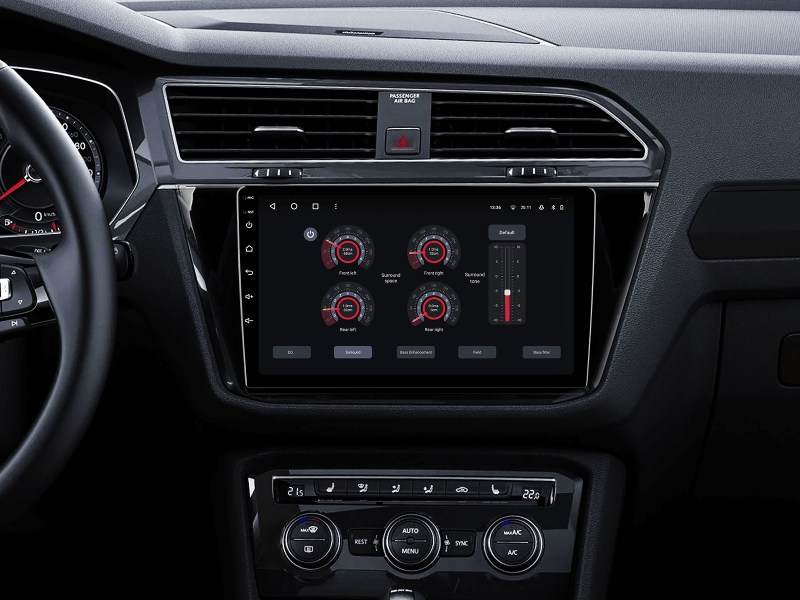 Buy Gazer T6010-AD/H Multimedia System to Volkswagen Tiguan 2 (AD) 2016-2022