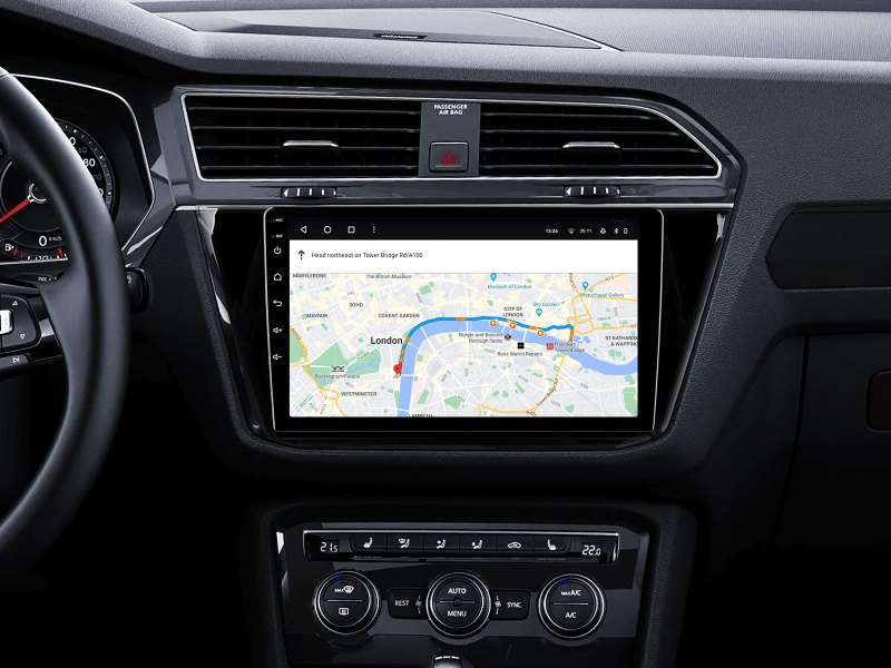 Buy Gazer T6010-AD/H Multimedia System to Volkswagen Tiguan 2 (AD) 2016-2022