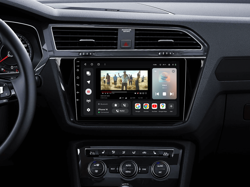 Buy Gazer T6010-AD/H Multimedia System to Volkswagen Tiguan 2 (AD) 2016-2022