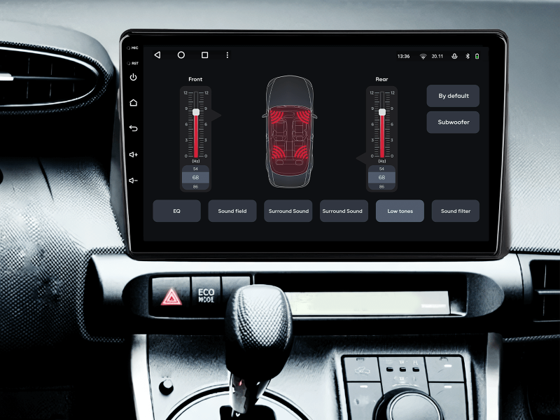 Buy Gazer T6010-AE20 multimedia system to Toyota Wish 2 (AE20) 2009-2017