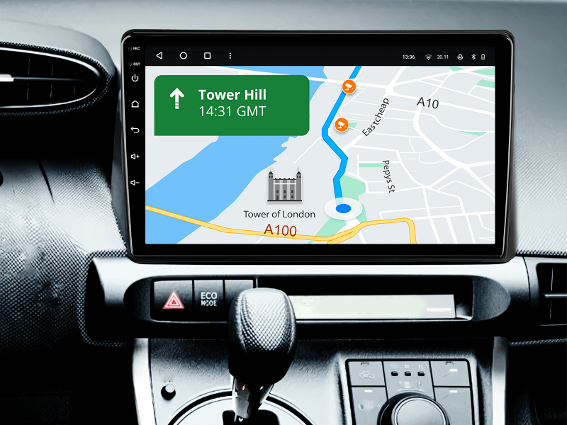 Buy Gazer T6010-AE20 multimedia system to Toyota Wish 2 (AE20) 2009-2017