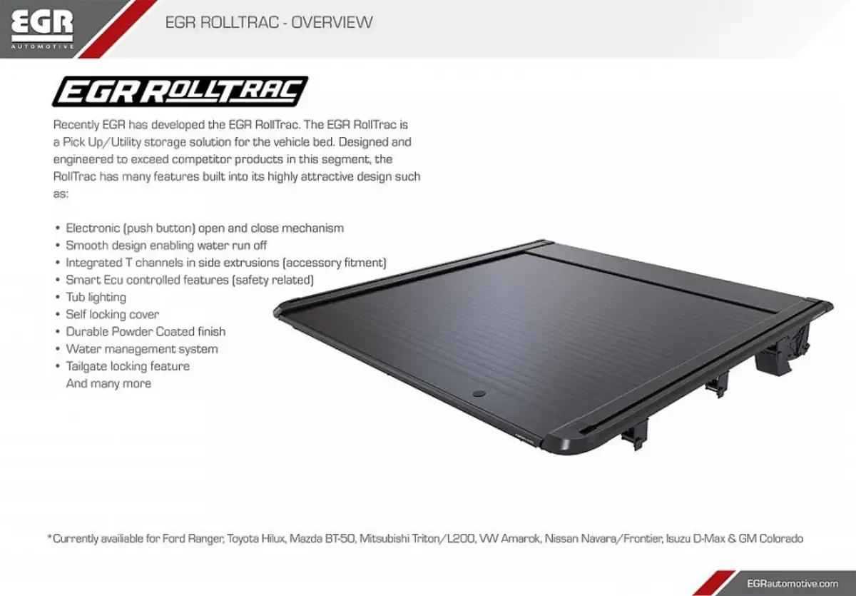 Buy Roll Electric on Nissan Navara 2015+ from EGR