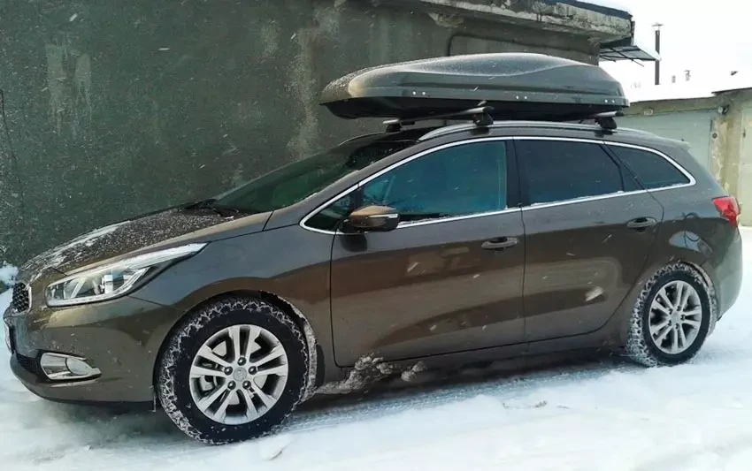 Купить Бокс автомобильный Junior Altro 500 Grey