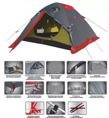 Купити Намет Tramp Mountain 3