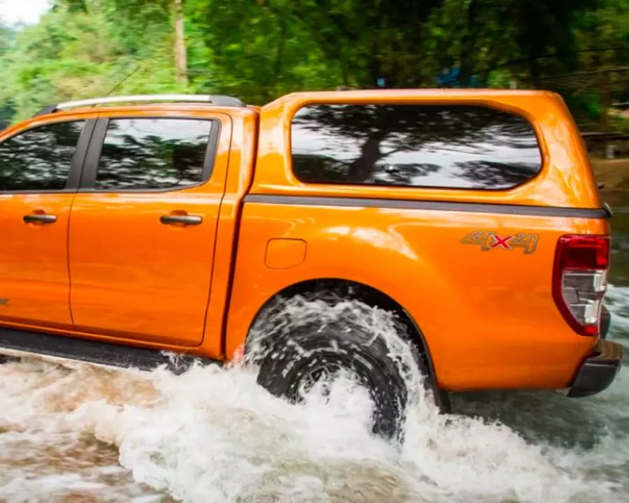 Купити Кунг на Ford Ranger 2012-2020 з бічними стеклами - Aeroklas