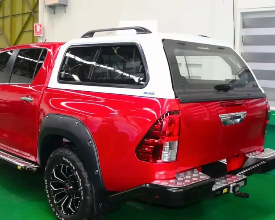 Купить Кунг на Toyota Hilux от 2015 с боковыми стеклами - Aeroklas
