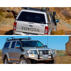 Купить Пластиковая крыша на кузов пикапа ARB TOYOTA HILUX DC 05-15 стандартный CLS25A (гладкая поверхность)