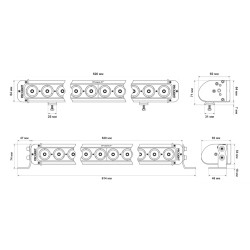 Купить Светодиодная балка ProLight ST 21 120Вт 10-21120