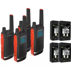 Купить Комплект раций для туризма Motorola T82 QUAD Tourism Гр9626