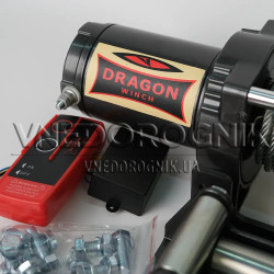 Купить Лебедка для квадроцикла электрическая Dragon Winch DWH 4500 HDL