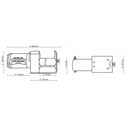 Buy Winner Electric for ATV Dragon Winch Dwm 2000 st yp