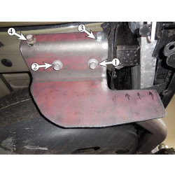 Купити Фаркоп для TOYOTA Fortuner SR5 від 2005 стандартний