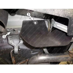 Купить Фаркоп для Ford Kuga 2008-2012 стандартный