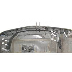 Купити Фаркоп для Mitsubishi Outlander XL від 2007 стандартний