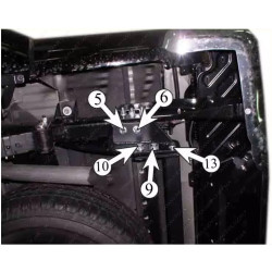 Купити Фаркоп для Nissan Pathfinder від 2004 швідкознімній