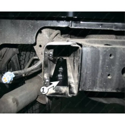 Купити Фаркоп для Nissan Patrol Y61 1998-2009 стандартний