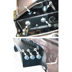 Купить Фаркоп для Hyundai Santa Fe 1999-2006 быстросъемный