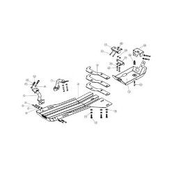 Купить Защита двигателя и трансмиссии ARB для Jeep Wrangler 2007-2011 5450100