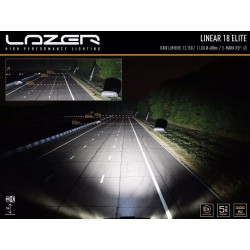 Купить Светодиодная балка Lazer Linear-18 Elite с габаритными огнями 0L18-PL-LNR