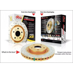 Купить Усиленный вентилируемый передний тормозной диск DBA для MITSUBISHI PAJERO SPORT R15 98+ 4663X 