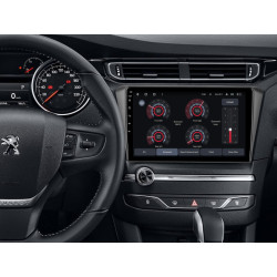 Купити Мультимедійна система Gazer T6010-T9 до Peugeot 408 2 2014-2018