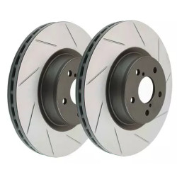 Buy Reinforced ventilated front brake disk T2 Slot for Mitsubishi Pajero 07+ DBA2216s