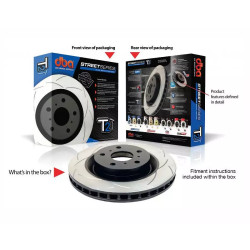 Buy Reinforced ventilated front brake disk T2 Slot for Toy Camry 2.4/3.5 06+/Rav4 13+ DBA2709S