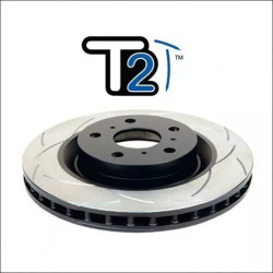 Buy Reinforced ventilated rear brake disk T2 Slot for Toyota RAV4 2005-2015 DBA2745S