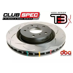 Buy Reinforced ventilated front brake disk T3 Slot for VW Touareg/Porsche Cayenne DBA42246s