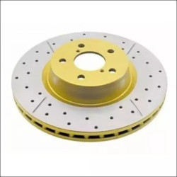 Buy Ventilated perforated rear brake disk 4x4 for Nissan Patrol Y61/GU DBA46222XS