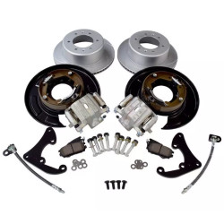 Buy Set of rear drum brakes in Pedders disc for Toyota Hilux 2008-2015 PBCK001