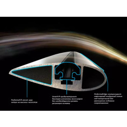 Buy Yakima flush Black crossbar on Kia Optima Mkiv Sedan 2015 - 2020