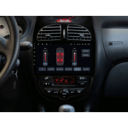 Buy Gazer T6009-T12 multimedia system to Peugeot 206 1998-2012