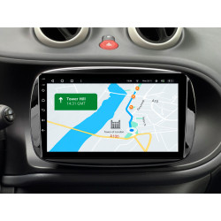 Buy Gazer T6009-W453 multimedia system to Smart Fortwo 3 (C453, A453, W453) 2014-2020