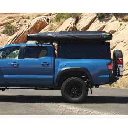 Купить Кунг Alu-Cab для Toyota Tacoma от 2016 черный глянцевый с дверями