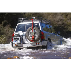 Buy Rear bumper ARB for Nissan Gu Y-61 dated 2004. Black ARB 5617220