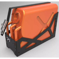 Buy ALU-CAB canister holder universal black