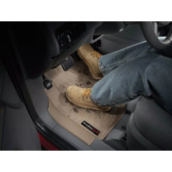 Купити Килимки гумові передні бежеві WeatherTech для BMW X5/X6 (F15/F16) 2014+ 455591