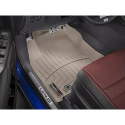 Купить Ковры резиновые передние бежевые WeatherTech для Lexus NX 2015+ 457491