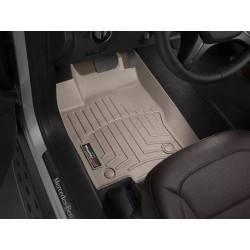 Купить Ковры резиновые передние бежевые WeatherTech для Mercedes-Benz ML/GLE/GLS 2012+ 454011